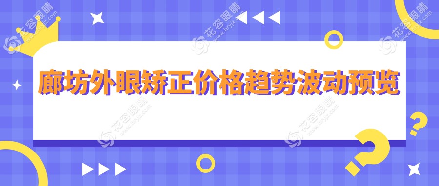 廊坊外眼矯正價(jià)格趨勢(shì)波動(dòng)預(yù)覽