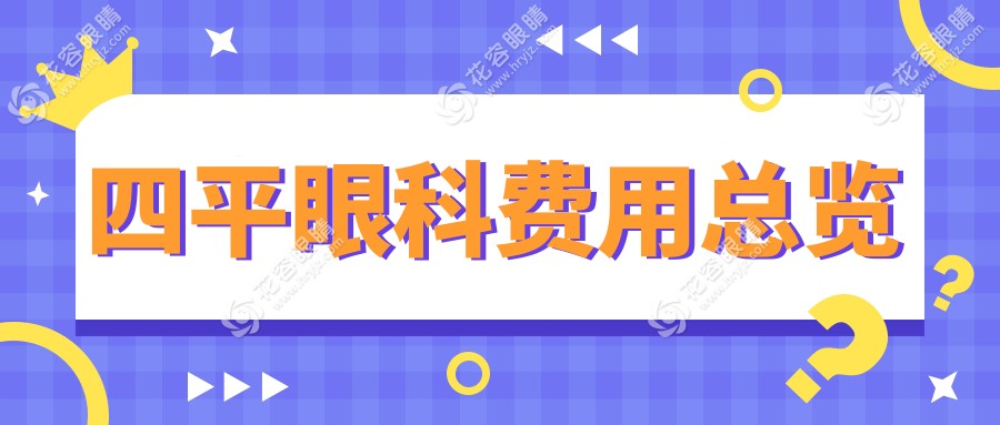 四平眼科費用總覽