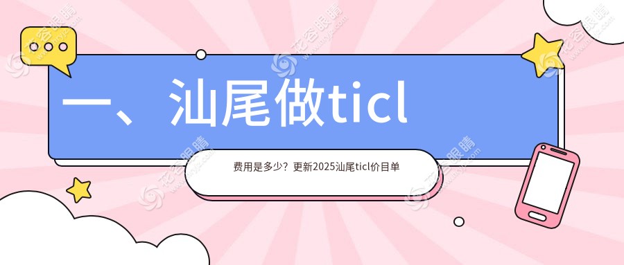 一、汕尾做ticl費用是多少？更新2025汕尾ticl價目單