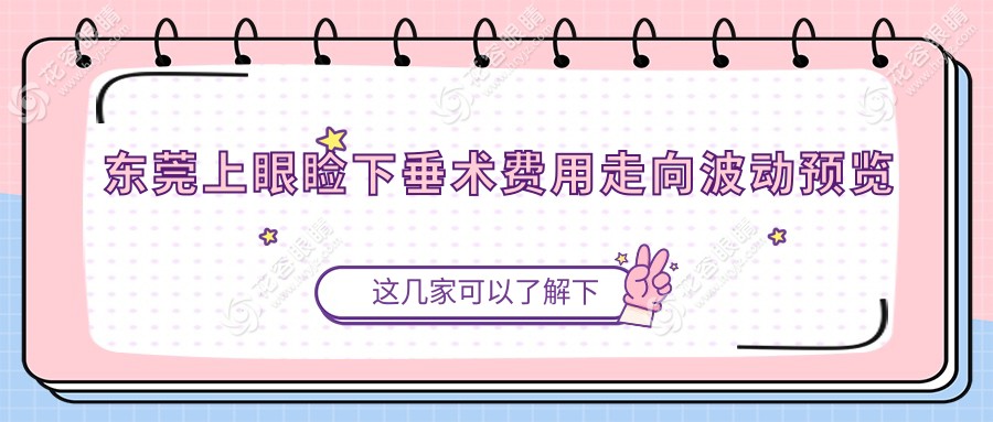 東莞上眼瞼下垂術(shù)費(fèi)用走向波動(dòng)預(yù)覽