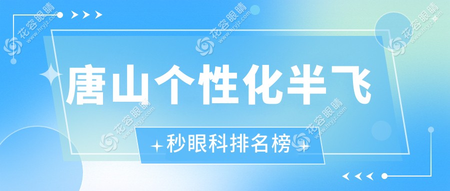 唐山個性化半飛秒眼科排名榜