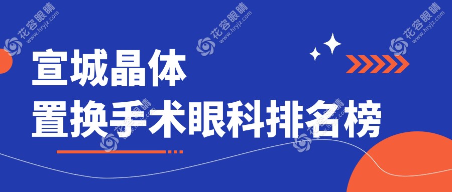 宣城晶體置換手術(shù)眼科排名榜