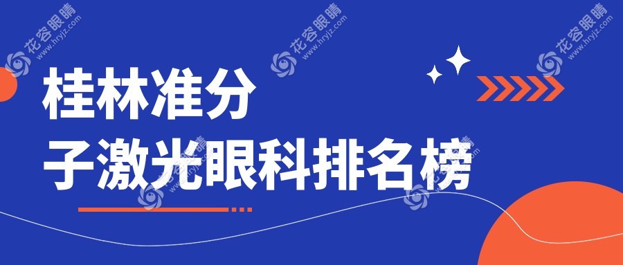 桂林準分子激光眼科哪家強？排名全解析+價格表&醫(yī)院地址一手掌握