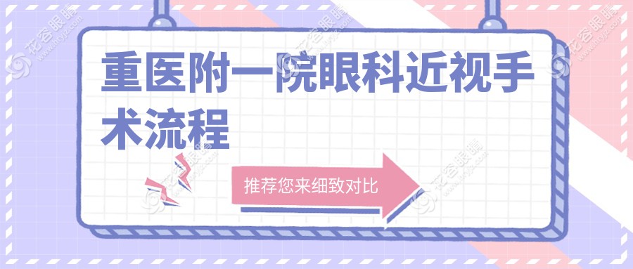 重醫(yī)附一院眼科近視手術(shù)流程