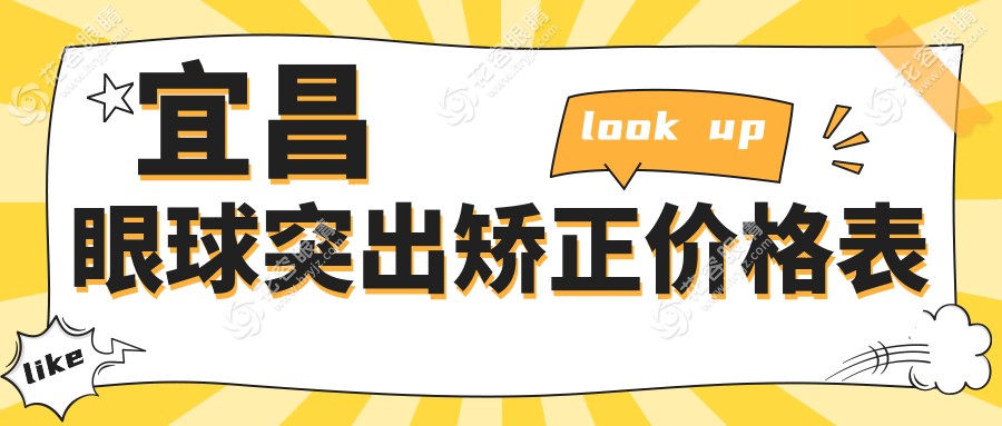 宜昌眼球突出与眼睑内翻矫正费用全解析：专业眼科医院推荐