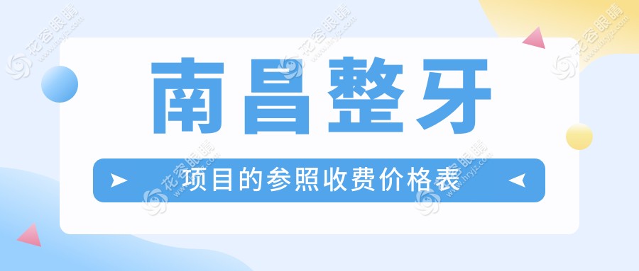 南昌牙齒矯正價格一覽：牙齒美白低至300元，露齦笑矯正僅需5500元起