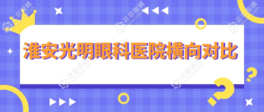 淮安光明眼科醫(yī)院橫向?qū)Ρ?/></p><p><span style=