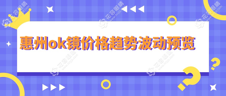 惠州ok镜价格趋势波动预览