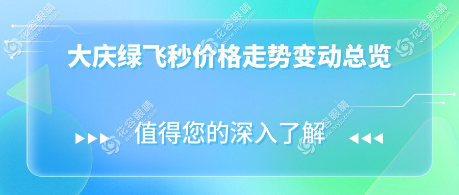 大慶綠飛秒價格走勢變動總覽