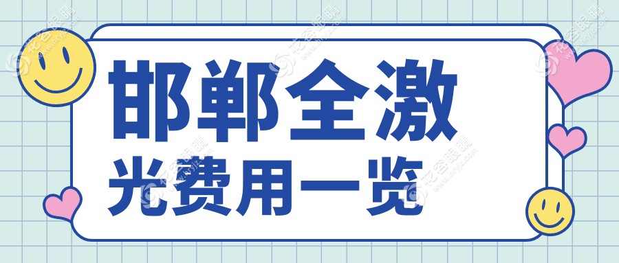 邯鄲全激光近視矯正手術(shù)價(jià)格揭秘：14800元開啟高清視界新體驗(yàn)