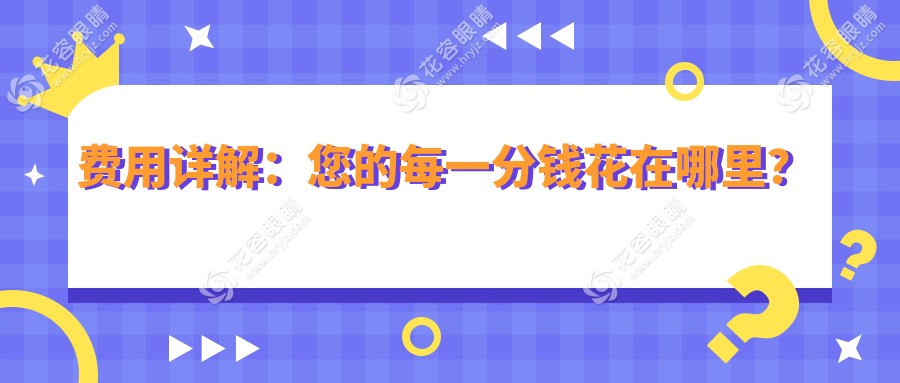 費(fèi)用詳解：您的每一分錢花在哪里？