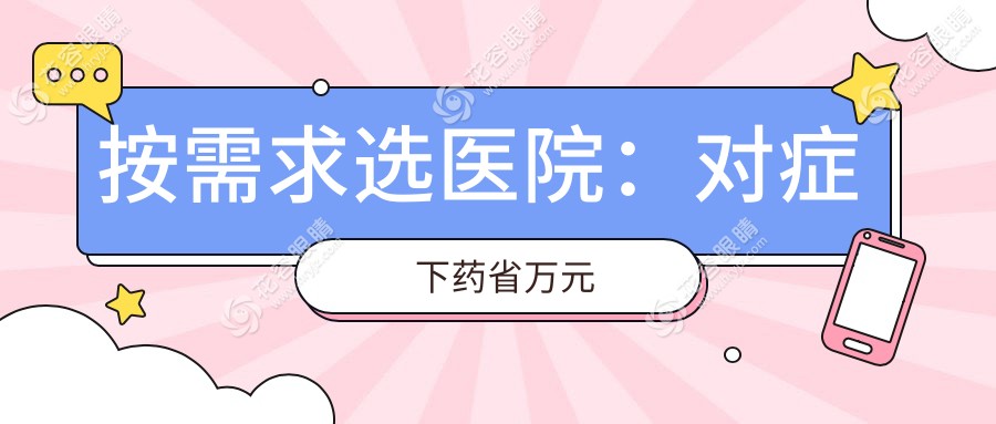 按需求選醫(yī)院：對(duì)癥下藥省萬(wàn)元