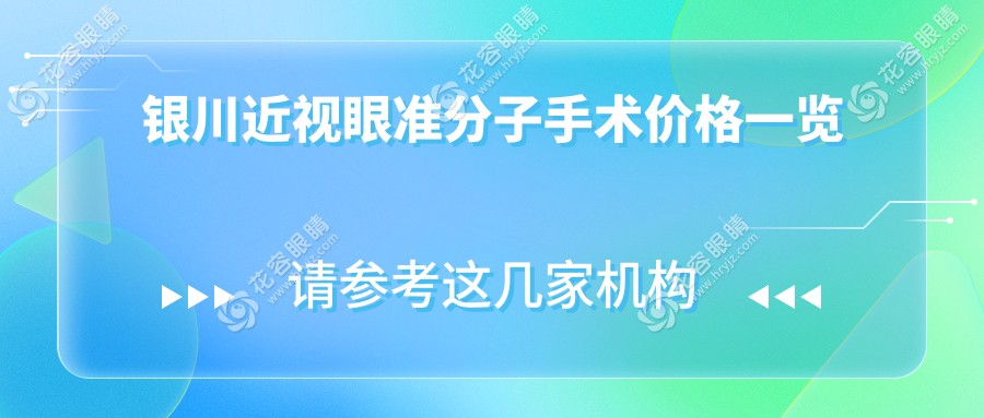 銀川近視眼準(zhǔn)分子手術(shù)價格大揭秘：全光塑15800元 vs TK12000元，如何選擇？