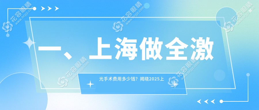 上海未來(lái)視界眼科連鎖全激光手術(shù)價(jià)格一覽：權(quán)威推薦，清晰視界從這里開(kāi)始