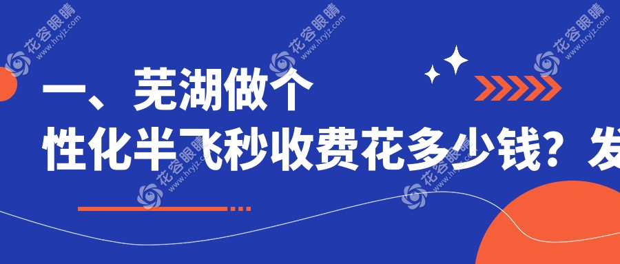 芜湖个性化半飞秒激光手术价格一览，权威眼科推荐15800元起眼科手术解决方案