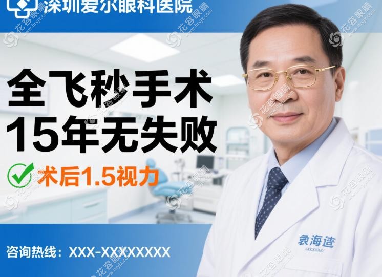 深圳爱尔眼科医院尹海泉特殊人群解决方案