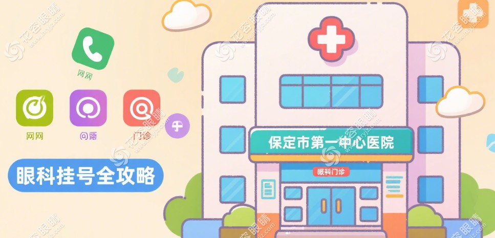 保定市第一中心医院眼科怎么挂号？5分钟掌握官网/电话/公众号全流程