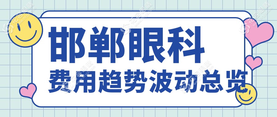 邯郸眼科费用趋势波动总览