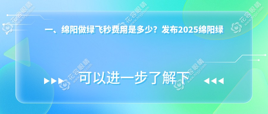 四川绵阳富临眼科 vs 绵阳华厦眼科：绿飞秒激光手术价格全解析及推荐指南