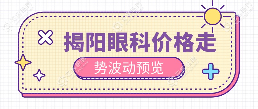 揭阳眼科价格走势波动预览