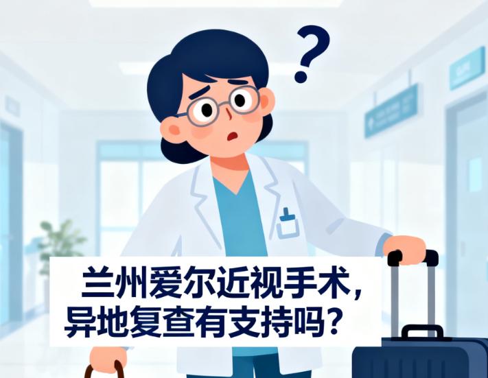 兰州爱尔近视手术有没有异地复查支持?有!国内爱尔门店通用比本地复查更方便