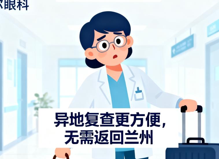 兰州爱尔近视手术异地复查 vs 本地复查:3个核心优势,更适合经常出差/迁居的患者
