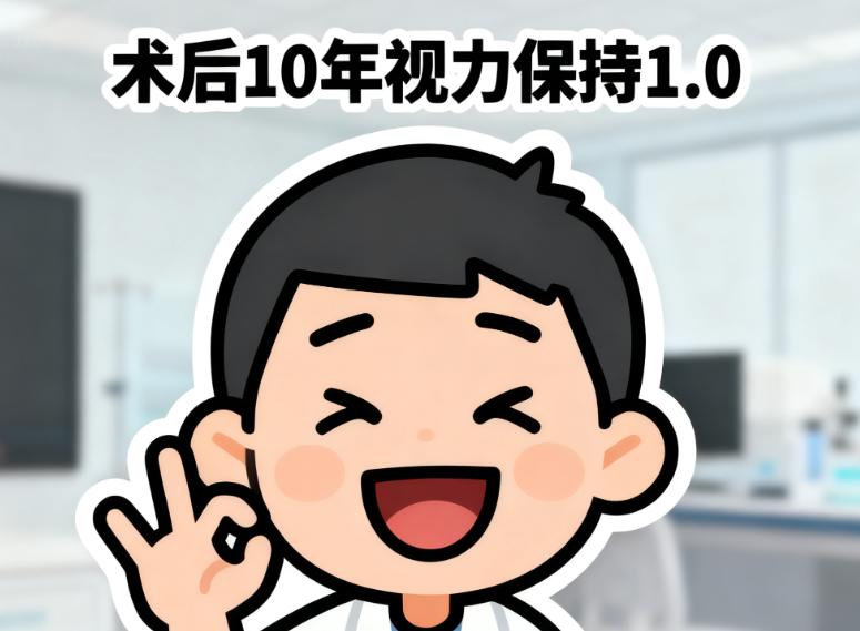 200例全飞秒术者10年跟踪结果