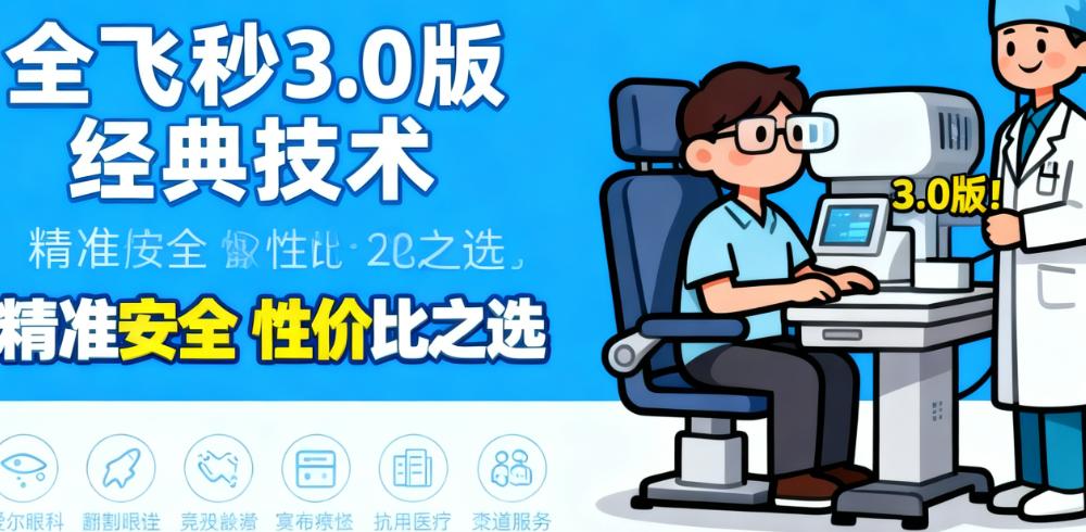 花都爱尔眼科全飞秒vs蔡司半飞秒：12800vs18800，选哪个更值