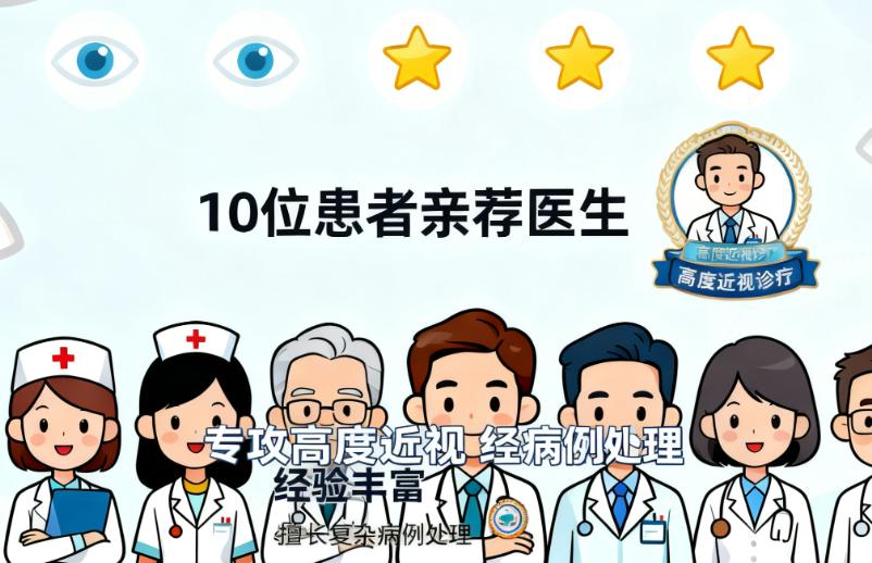 花都爱尔眼科哪个医生好？10位患者说这几个看高度近视的医生靠谱