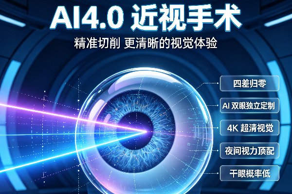 近视手术的四大误差❗特别多人术前完全没了解过